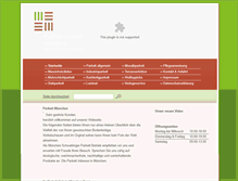 Tablet Screenshot of parkettgaleriemuenchen.de